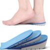 Wkładki Podpiętki Podwyższające Do Butów Żelowe Uniwersalne 1,5cm Pod Pięty