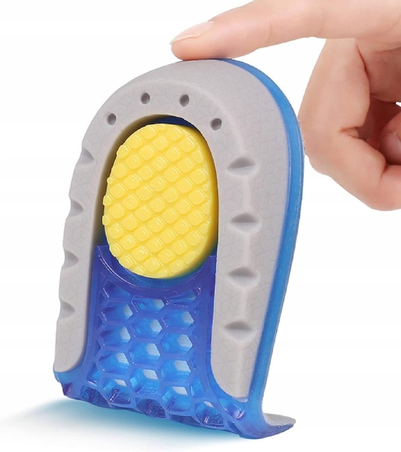 Wkładki Podpiętki Podwyższające Do Butów Żelowe Uniwersalne 1,5cm Pod Pięty