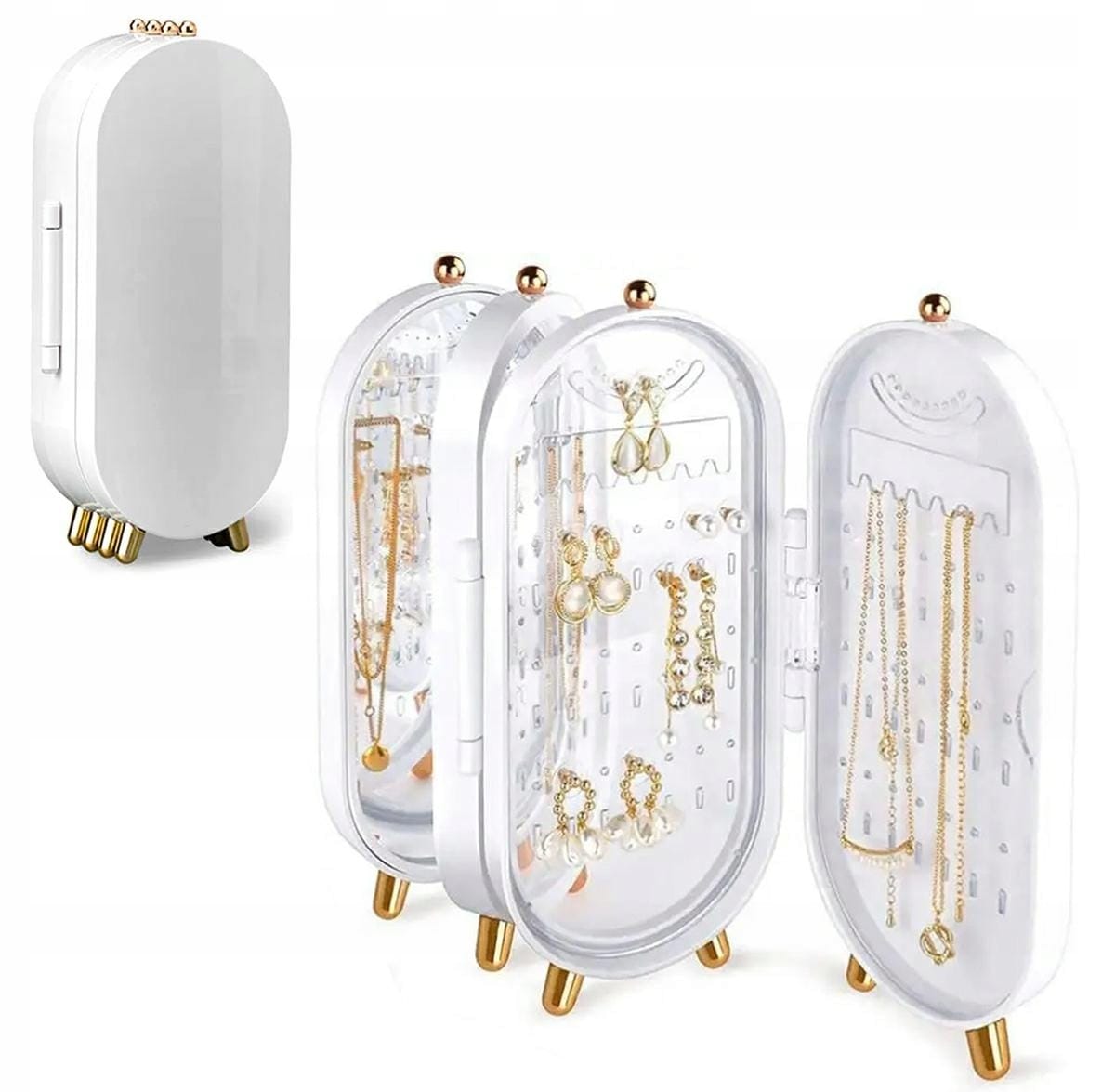 image-2720.jpeg Ekspozytor Szkatułka Organizer Kuferek Na Bransoletki Kolczyki