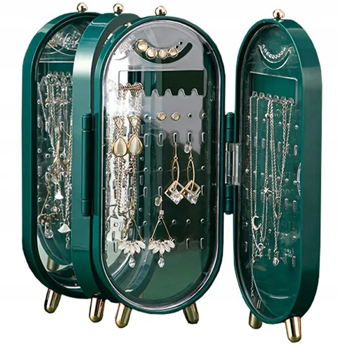 Ekspozytor Szkatułka Organizer Kuferek Na Bransoletki Kolczyki
