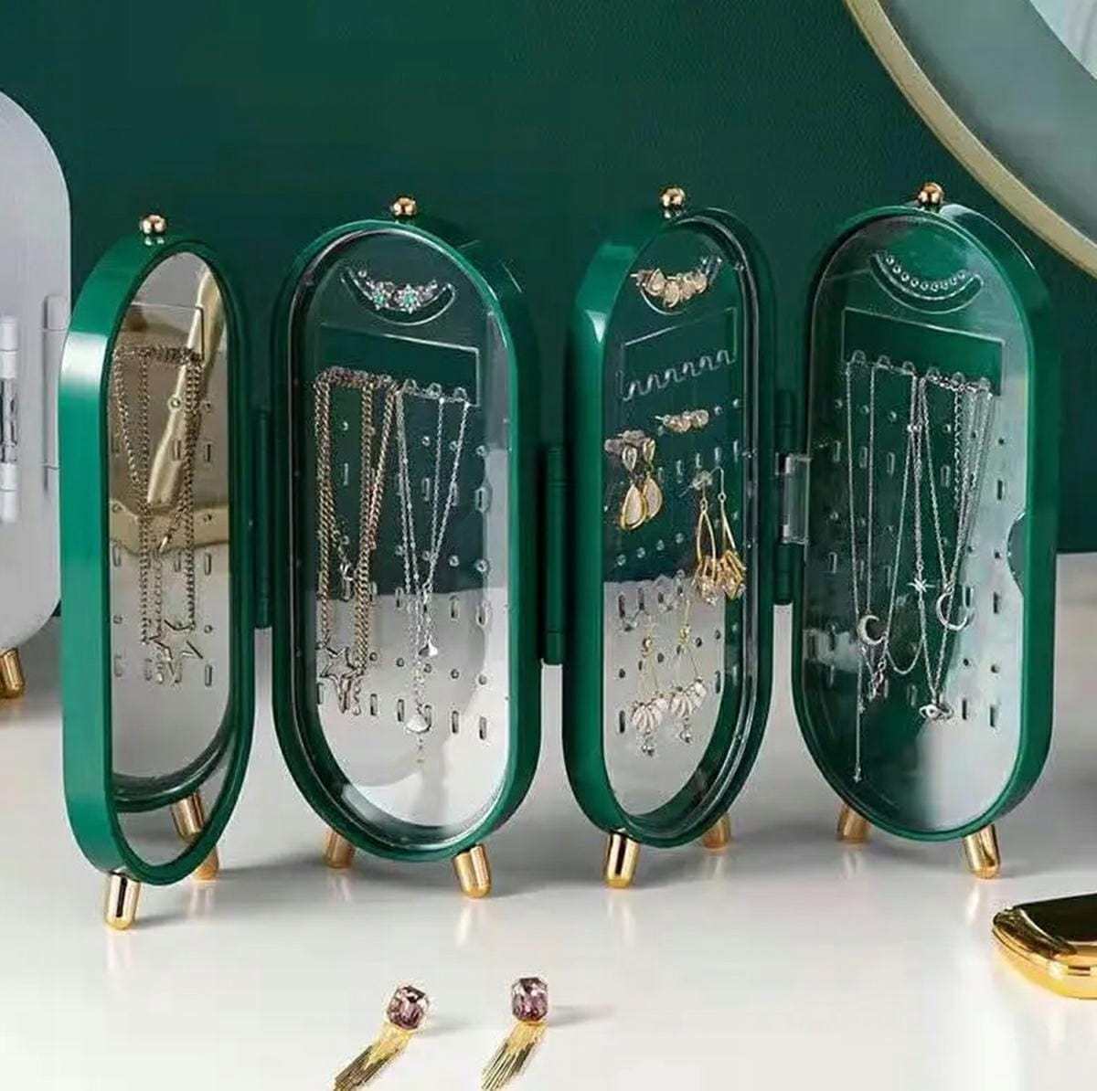 Ekspozytor Szkatułka Organizer Kuferek Na Bransoletki Kolczyki