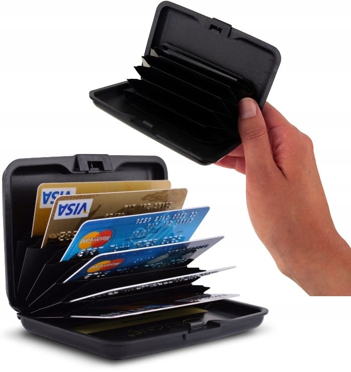Etui Na Karte Etui Antykradzieżowe Na Karty Zbliżeniowe Rfid Ochrona Wallet