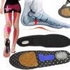Wkładki Do Butów Z Żelową Podpiętką Przeciwpotne Pięta Z Żelem 35-40