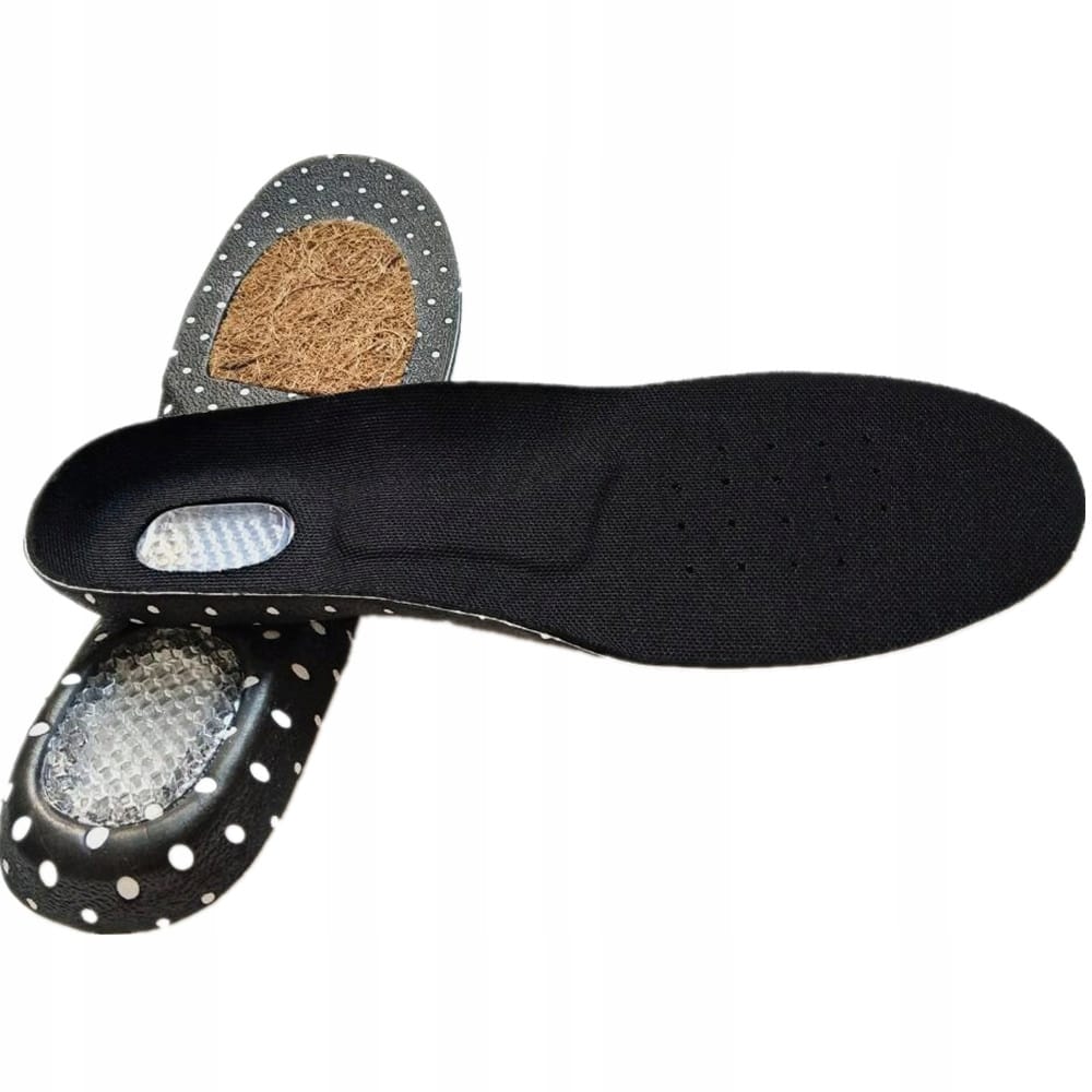 Wkładki Do Butów Z Żelową Podpiętką Przeciwpotne Pięta Z Żelem 35-40