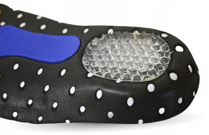 Wkładki Do Butów Z Żelową Podpiętką Przeciwpotne Pięta Z Żelem 35-40