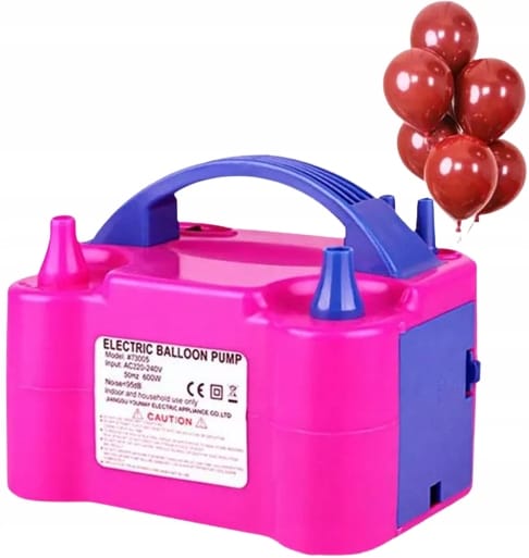 Pompka Elektryczna Do Balonów Pompowania Wydajna Szybka Mocna