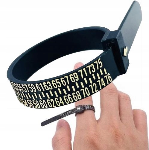 Miarka Jubilerska Do Pierścionka Miara Do Mierzenia Obrączek Pierścionków