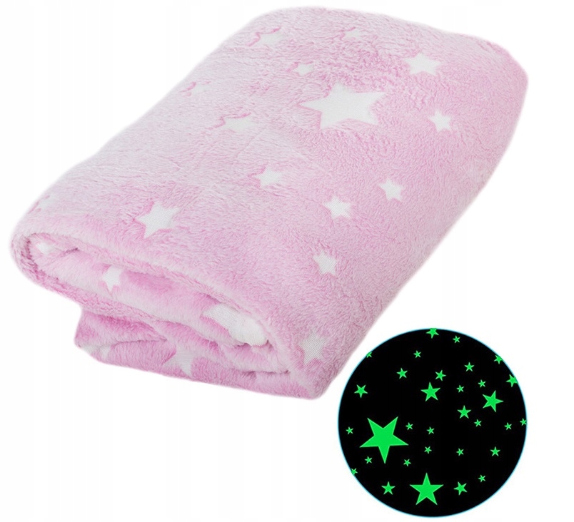 Bluza Oversize Ciepły Koc Koco Szlafrok Kieszenie Świecący Z Rękawami Róż