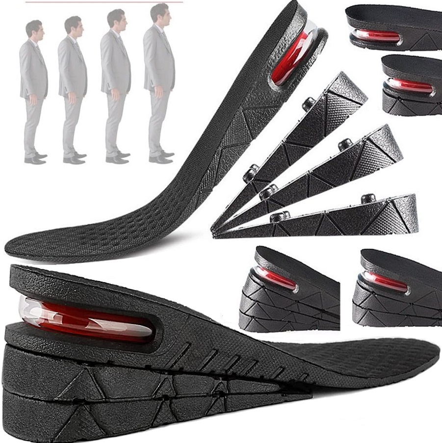 Podwyższające Wkładki Do Butów Wzrost Regulacja Od 3 Do 8 cm Rozmiar 35-42