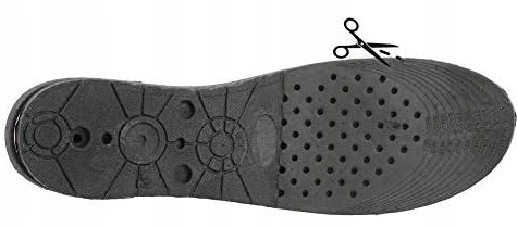 Podwyższające Wkładki Do Butów Wzrost Regulacja Od 3 Do 8 cm Rozmiar 35-42