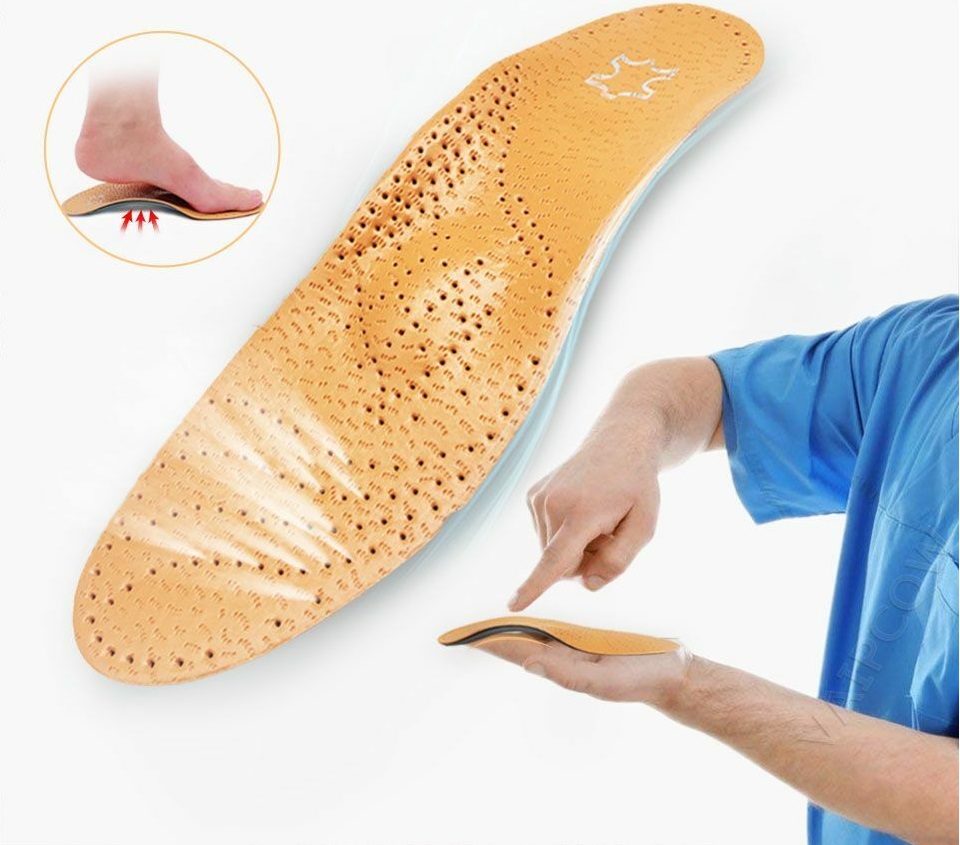 Wkładki Butów Na Płaskostopie Koślawość Supinujące Ortopedyczne Skórzane