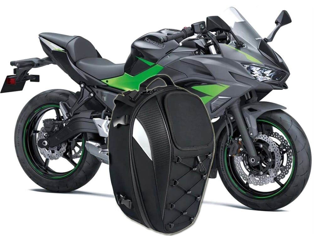 Plecak Na Motor Motocyklowy Na Kask Wodoodporny Torba Sakwa Siedzenie 2w1