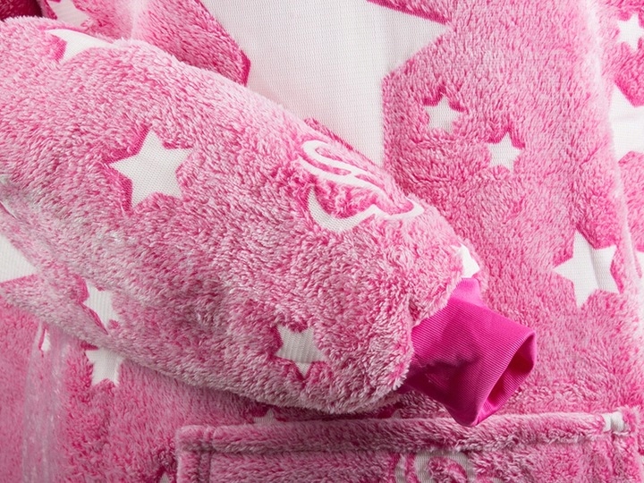 Ciepła Bluza Kocobluza Xxl Koc Oversize 2w1 Gruba Długa Futrzak Z Kapturem