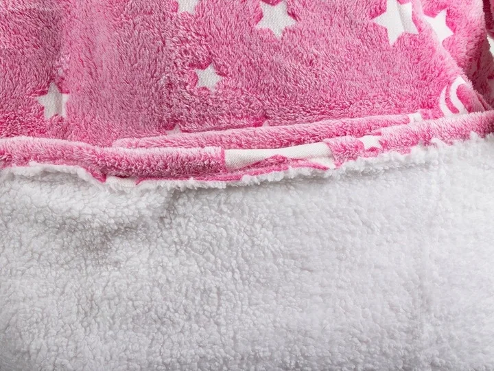Ciepła Bluza Kocobluza Xxl Koc Oversize 2w1 Gruba Długa Futrzak Z Kapturem
