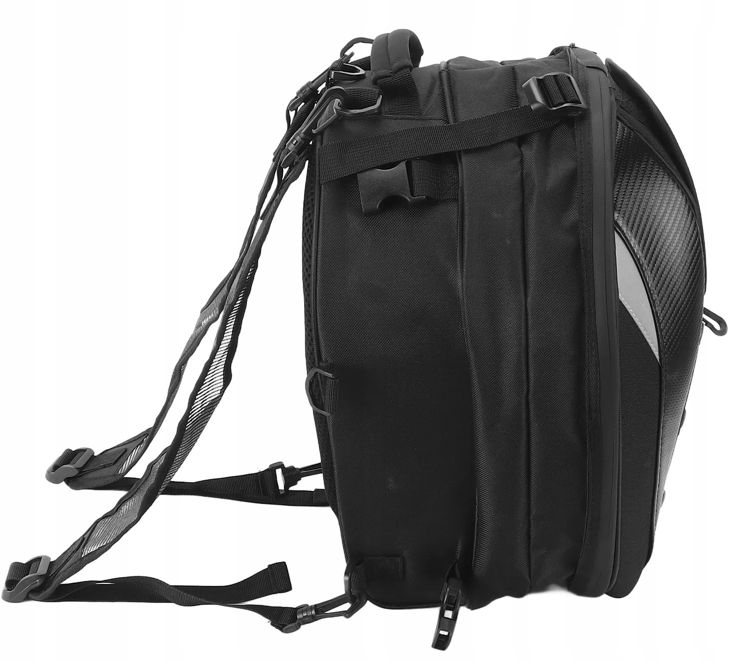 Plecak Na Motor Motocyklowy Na Kask Wodoodporny Torba Sakwa Siedzenie 2w1