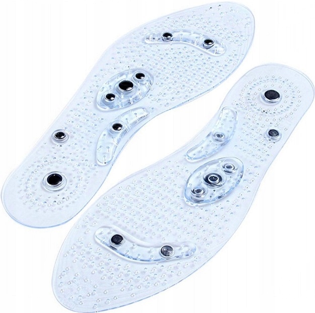 Wkładki Do Butów Masujące Odchudzające Magnetyczne Uniwersalne Rozm. 39-44
