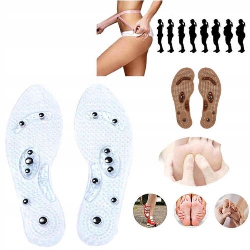 Wkładki Do Butów Masujące Odchudzające Magnetyczne Uniwersalne Rozm. 39-44