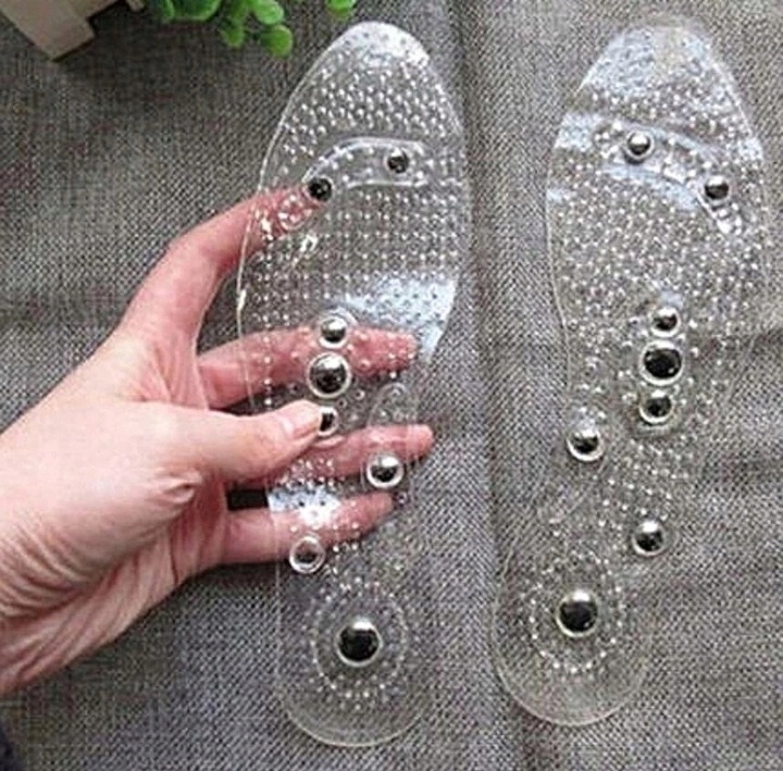 Wkładki Do Butów Masujące Odchudzające Magnetyczne Uniwersalne Rozm. 39-44