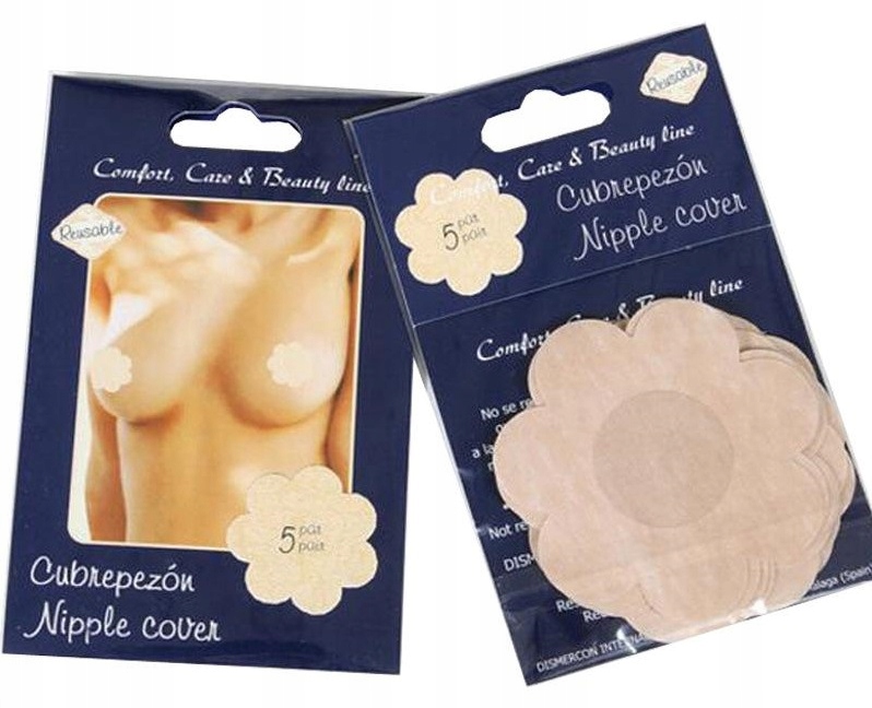 Płatki Na Sutki Naklejki Nakładki Na Brodawki Maskujące Sutek 10 Sztuk