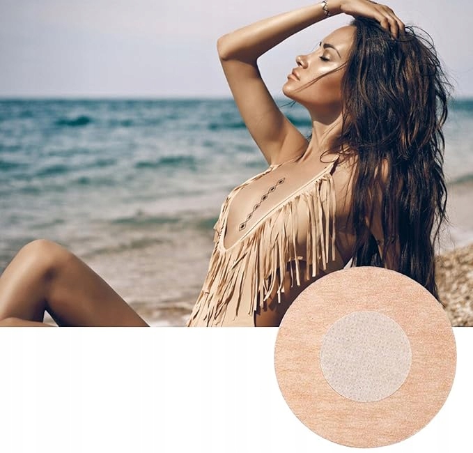 Płatki Na Sutki Naklejki Nakładki Na Brodawki Maskujące Sutek 10 Sztuk