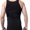 Koszulka Męska Wyszczuplająca Modelująca Podkoszulka Slim Bez Rękawów l