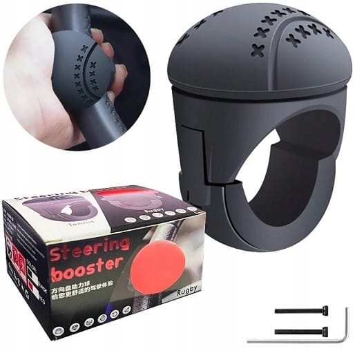 Uchwyt Na Gałkę Kierownicy Pokrętło Wspomagania Kierownicy Obrót O 360°