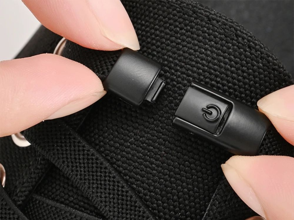 Sznurówki Bez Wiązania Do Butów Sznurowadła Płaskie 100 cm Czarne