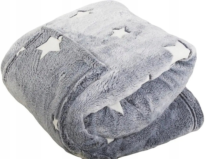 Kocobluza Koc Bluza Oversize Męska Damska Długa Gwiazdki Świecąca Ciepła