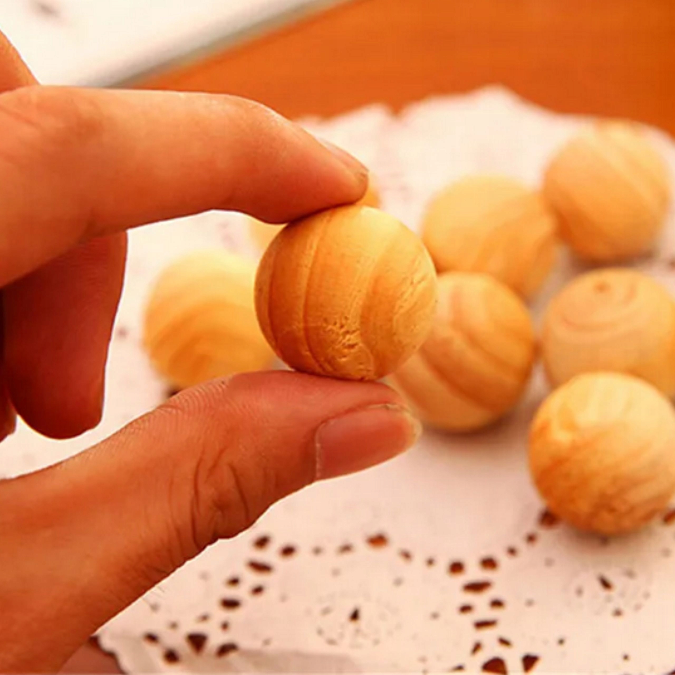 X15 Kulki Cedrowe Na Mole Do Ubrań Butów Drewniane Odzieżowe Odstraszacz