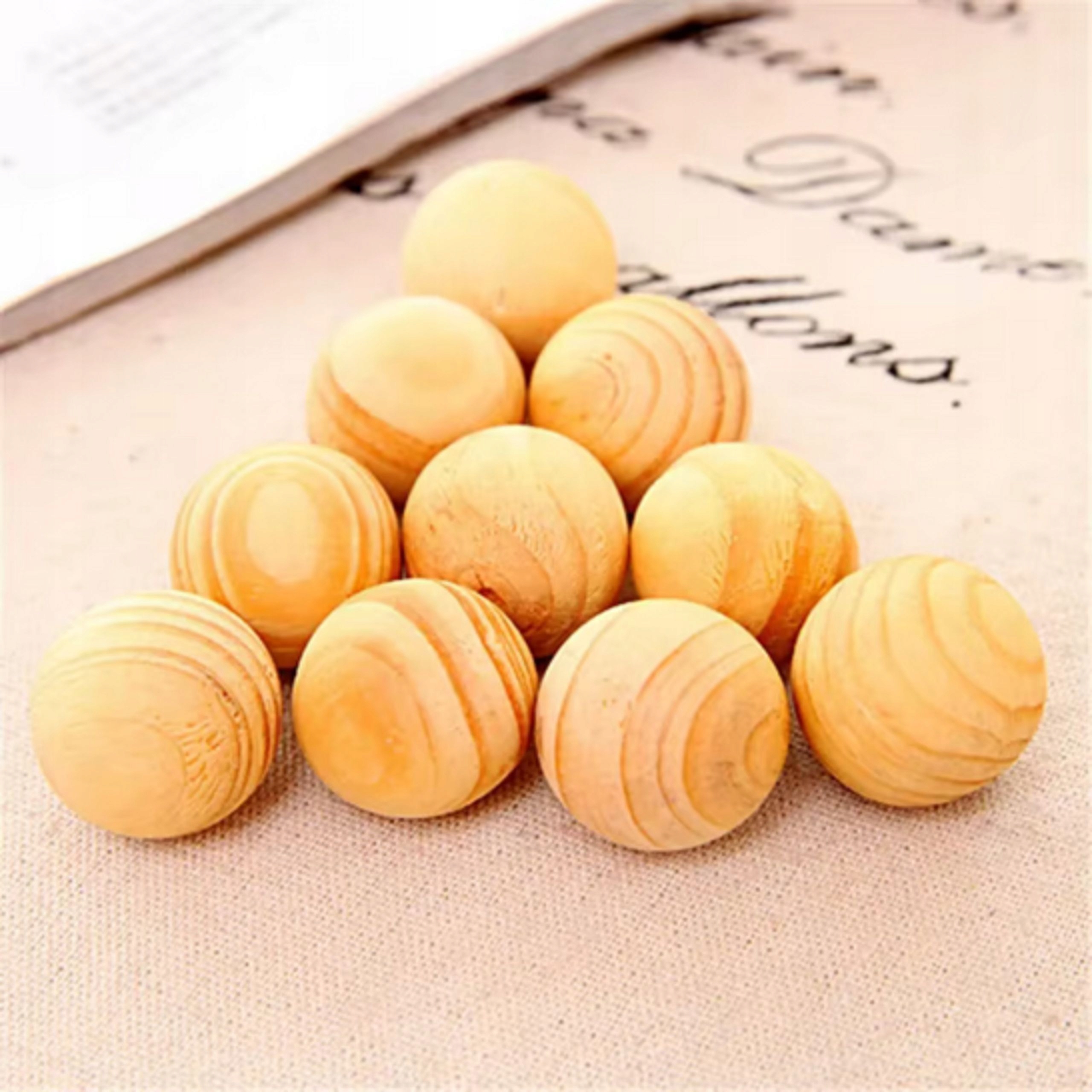 X15 Kulki Cedrowe Na Mole Do Ubrań Butów Drewniane Odzieżowe Odstraszacz