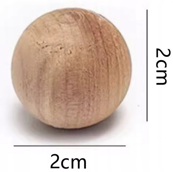 X15 Kulki Cedrowe Na Mole Do Ubrań Butów Drewniane Odzieżowe Odstraszacz