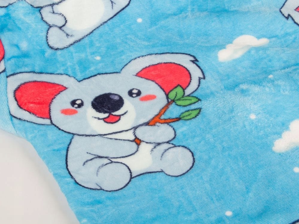 Ciepła Bluza Koc Oversize Gruba Kocobluza Z Kapturem Zimowa Piżama Ciepła