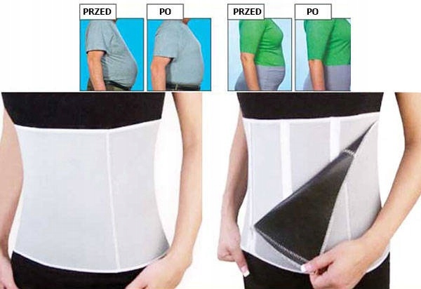 Pas Neoprenowy Najlepszy Na Odchudzanie Wyszczuplający Na Suwak