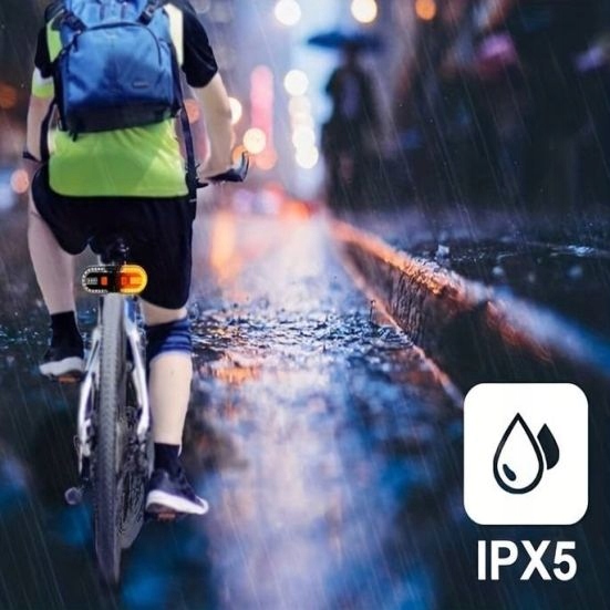 Kierunkowskazy Rowerowe Led Do Hulajnogi Do Roweru 2 Sztuki Ledowe + Pilot