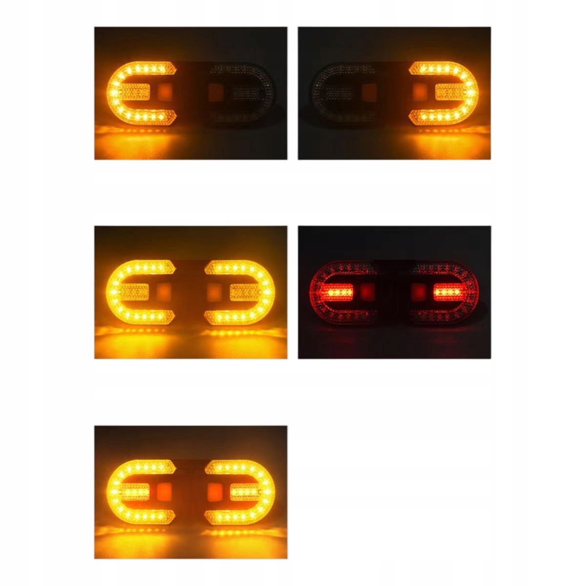 Kierunkowskazy Rowerowe Led Do Hulajnogi Do Roweru 2 Sztuki Ledowe + Pilot