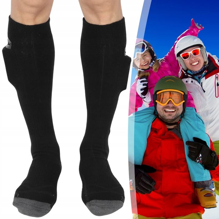 Podgrzewane Skarpety Eletkryczne Getry Zimowe Ogrzewacze Termiczne Do Stóp