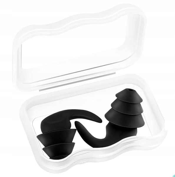 Zatyczki Do Uszu Stopery Wkładki Do Spania Silikonowe Na Lepszy Sen Czarne