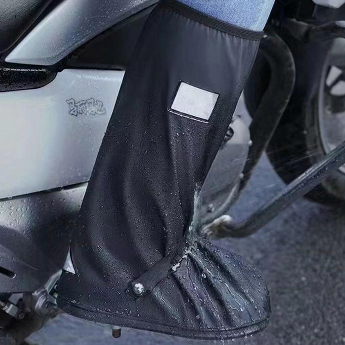 Nakładki Przeciwdeszczowe Na Buty Motocyklowe Ochraniacz Osłona Zamek 40-42