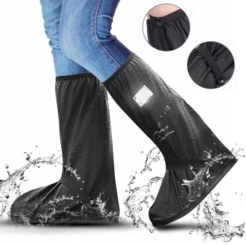 Nakładki Przeciwdeszczowe Na Buty Motocyklowe Ochraniacz Osłona Zamek 40-42