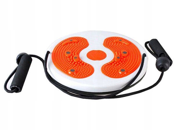 Twister Dysk Z Wypustkami Krążek Obrotowy Do Ćwiczeń Ciała Masaż Z Linkami