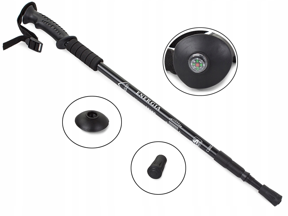 Kijki Do Nordic Walking Chodzenia Kije Trekkingowe Mega Wygodne Zestaw 2szt