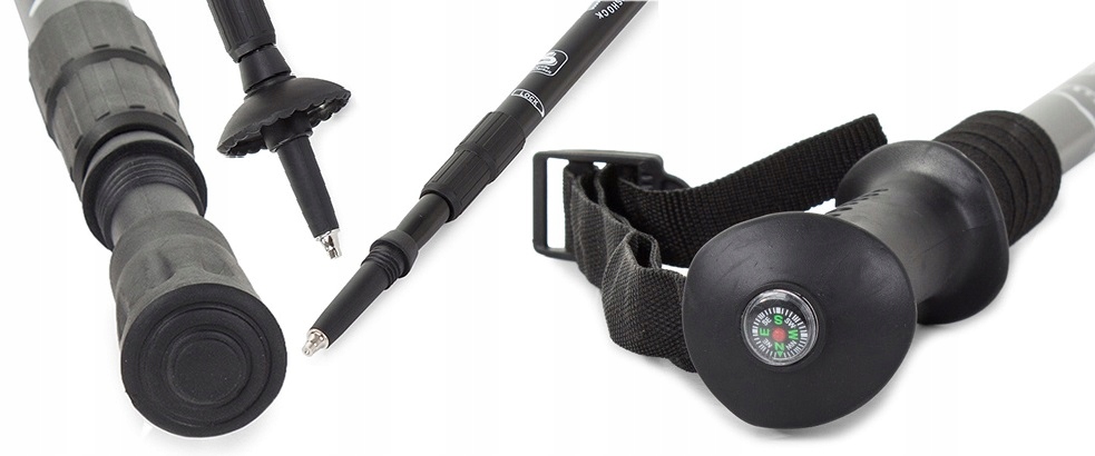 Kijki Do Nordic Walking Chodzenia Kije Trekkingowe Mega Wygodne Zestaw 2szt