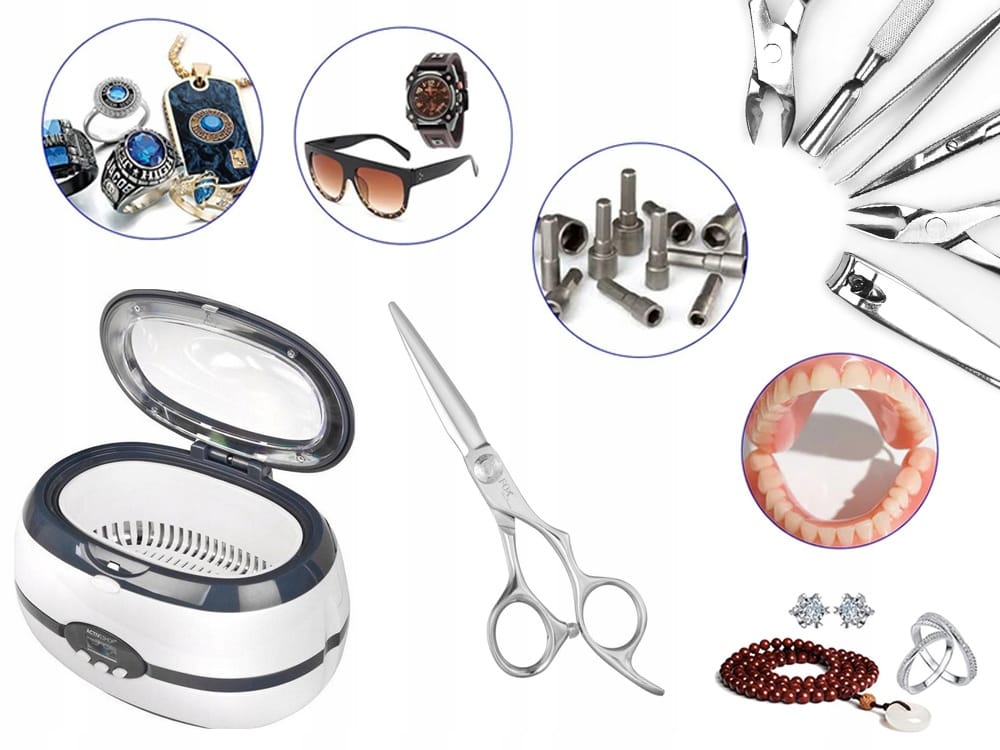 Myjka Ultradźwiękowa Sterylizator Kosmetyczny Do Czyszczenia Dezynfekcja