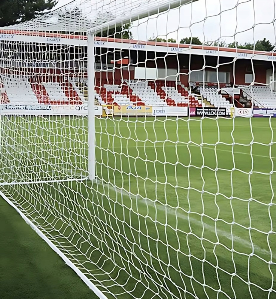 Siatka Super Mocna Do Bramki Piłkarskiej Wzmocniona 213x150x90 cm