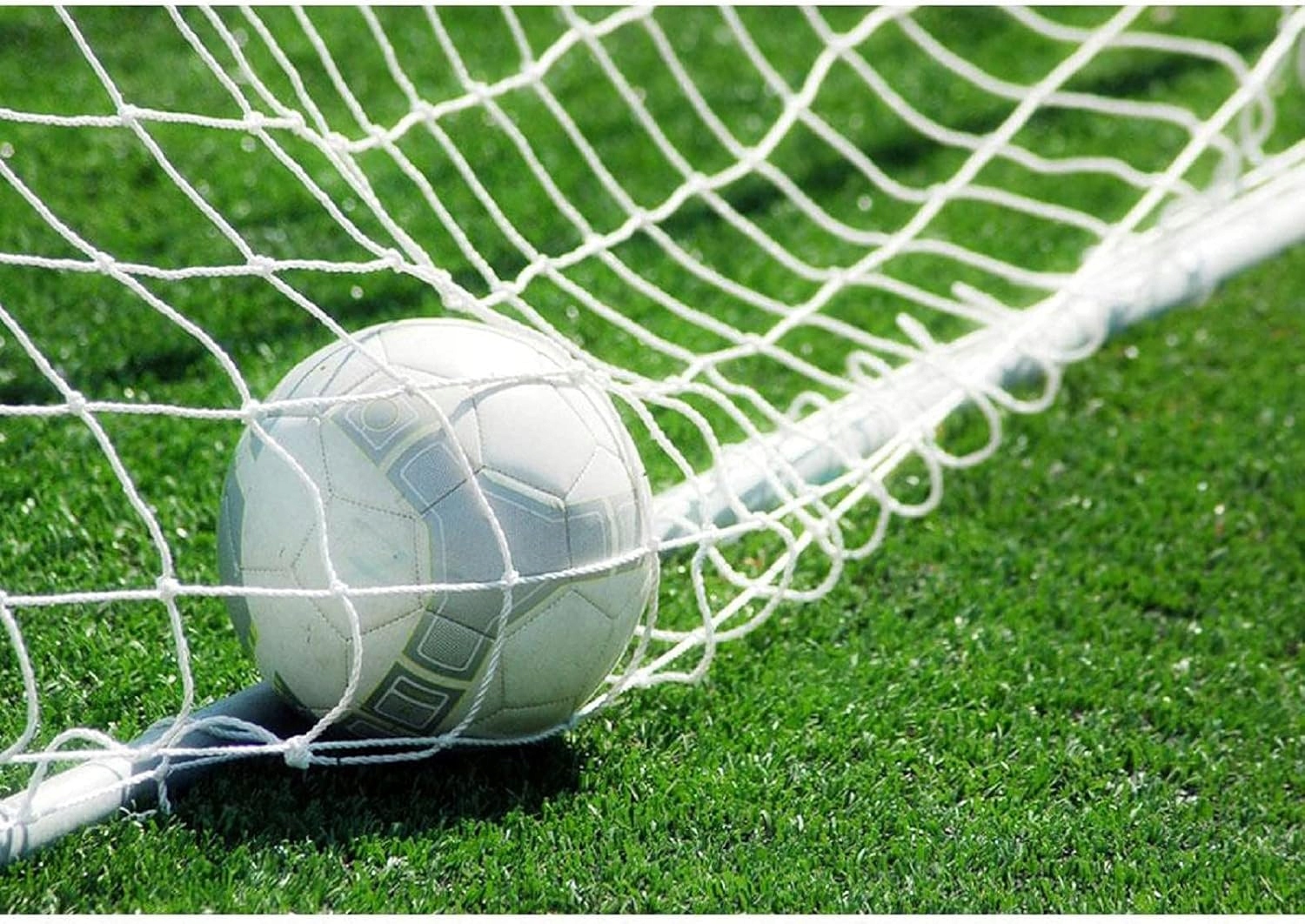 Siatka Super Mocna Do Bramki Piłkarskiej Wzmocniona 213x150x90 cm