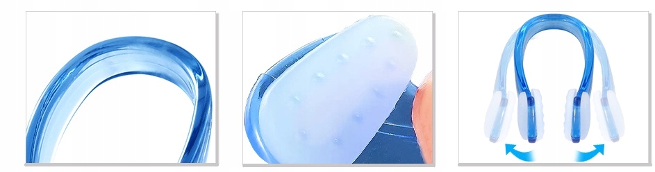 Zatyczka Klips Na Nos Zatyczka Nosek Do Pływania Wody Basen Zacisk W Etui