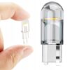 2szt X Żarówka Samochodowa Led W5w Sphere Cob 360' T10 Krystaliczna Do Auta