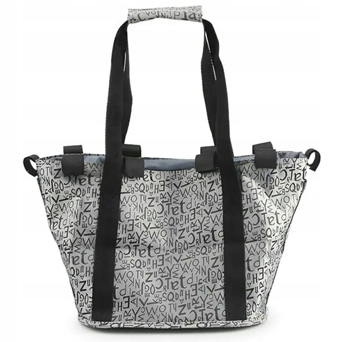 Koszyk Rowerowy Przedni Na Kierownicę Wodoodporny Kosz Rower Click Literki