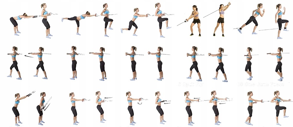 Zestaw Gumy Oporowe Do Ćwiczeń Zestaw 5 szt Gum Fitness Rehabilitacja