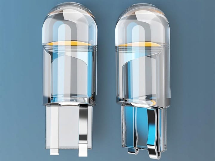 2szt X Żarówka Samochodowa Led W5w Sphere Cob 360' T10 Krystaliczna Do Auta